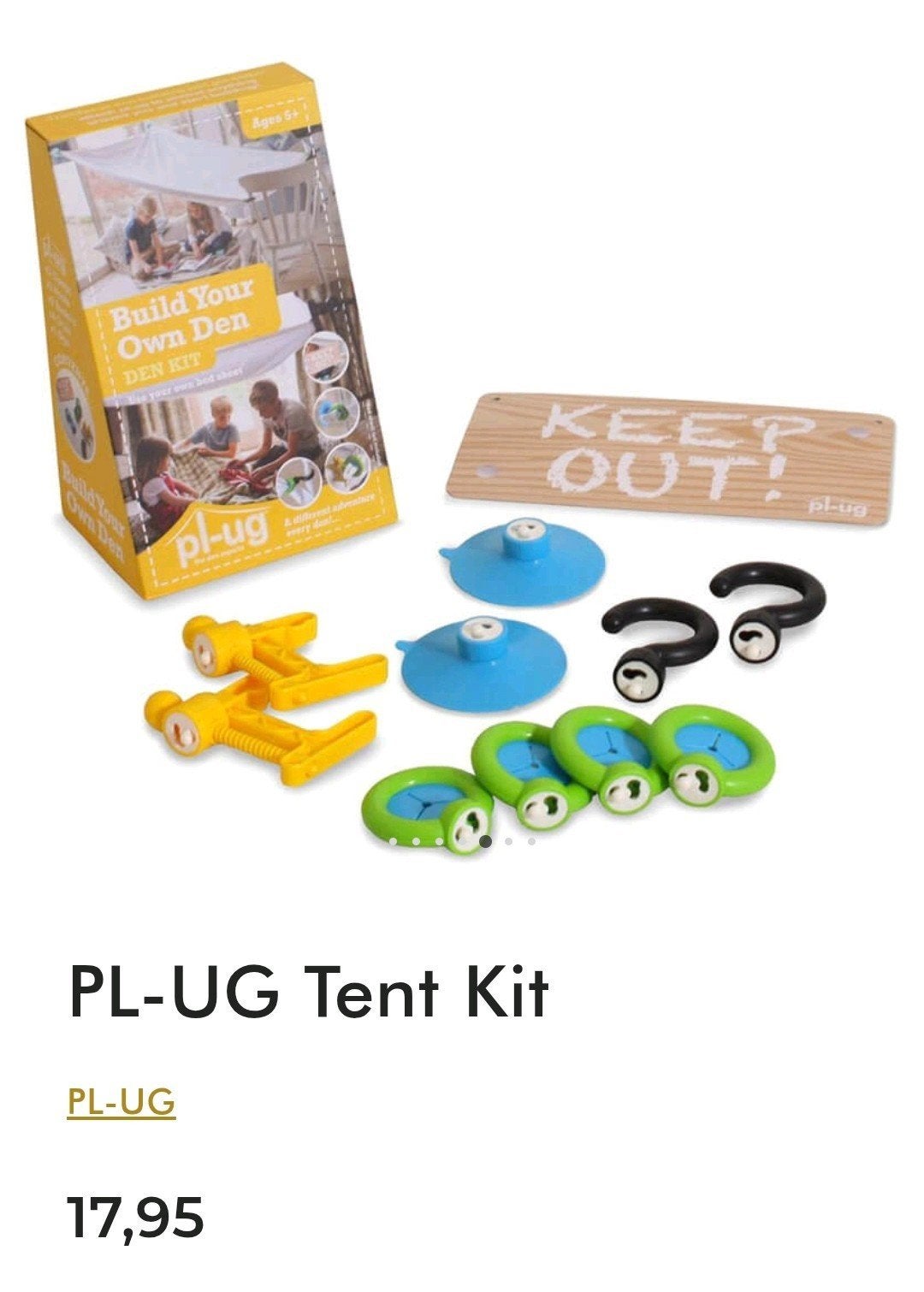 PL-UG tent kit om binnen tentjes te maken, Ophalen, Gebruikt