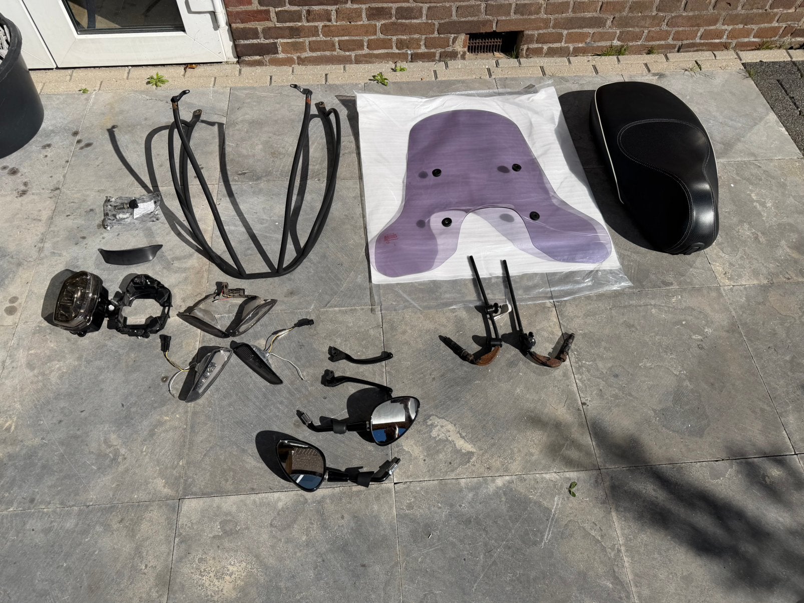 Vespa sprint onderdelen losse verkoop of alles voor €150, Ophalen, Gebruikt, Vespa S