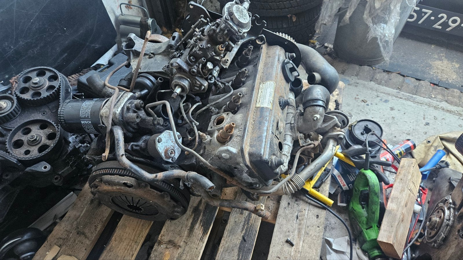 vw t3 motorblok 3x 1.9td aaz 1.9d 1x en 1.6d origineel, Ophalen, Volkswagen