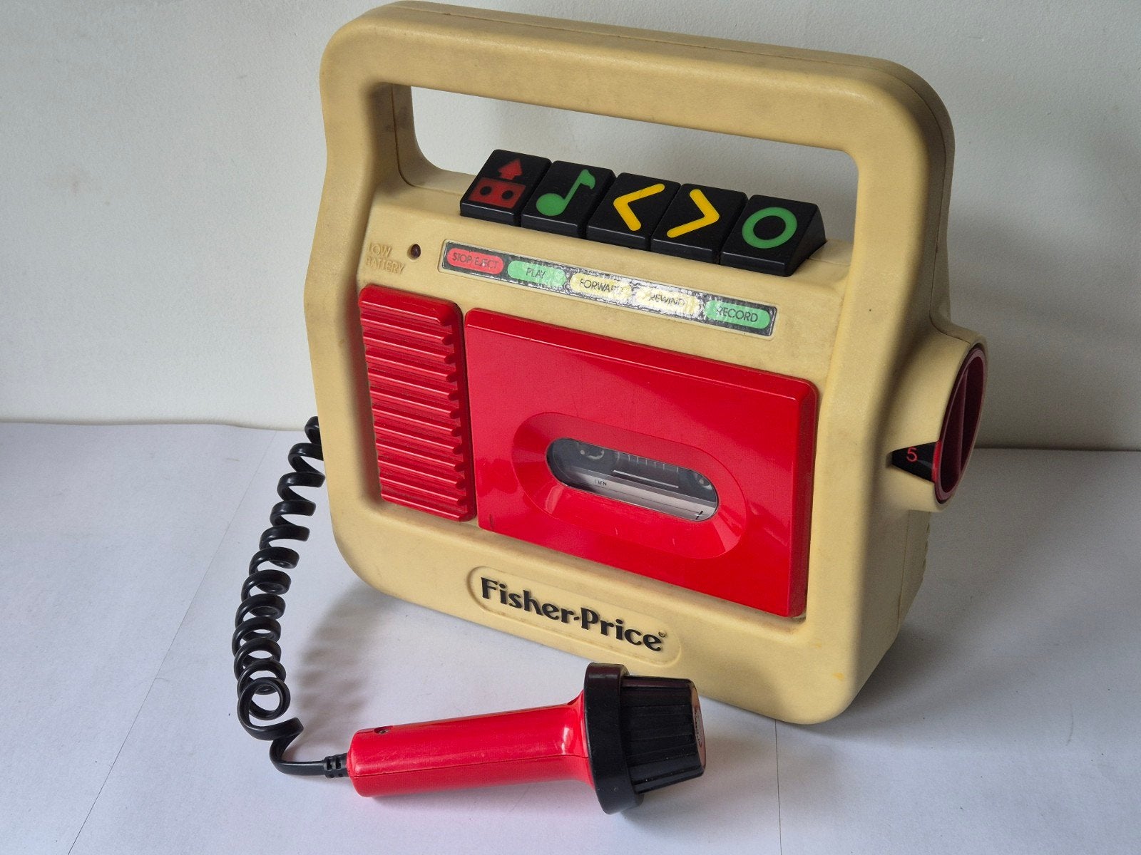 Refurbished Vintage Fisher-Price Cassette Recorder, Ophalen of Verzenden, Gebruikt, Speelset