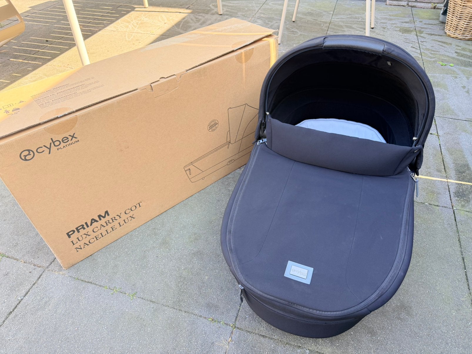 Cybex Priam 4 Lux baby carry cot, Ophalen of Verzenden, Zo goed als nieuw, Kinderwagen, Overige merken