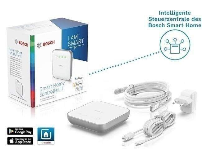 Bosch Smart Home Rookmelder + Bosch Smart Home Controller II, Ophalen of Verzenden, Zo goed als nieuw, Detector, Sensor of Melder