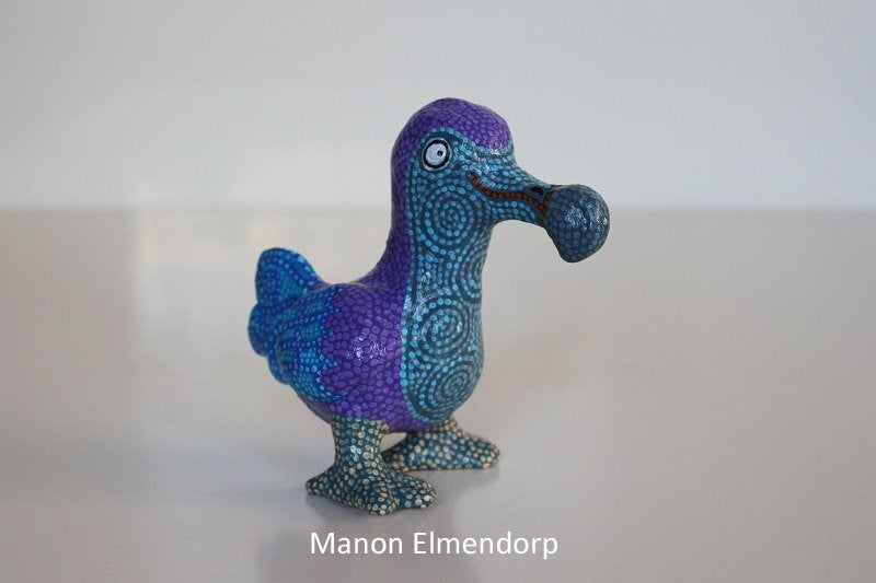 100% Handgemaakt Beeldje Dodo / Vogel Kunst Nieuw, Ophalen of Verzenden, Handgemaakt, Beeld