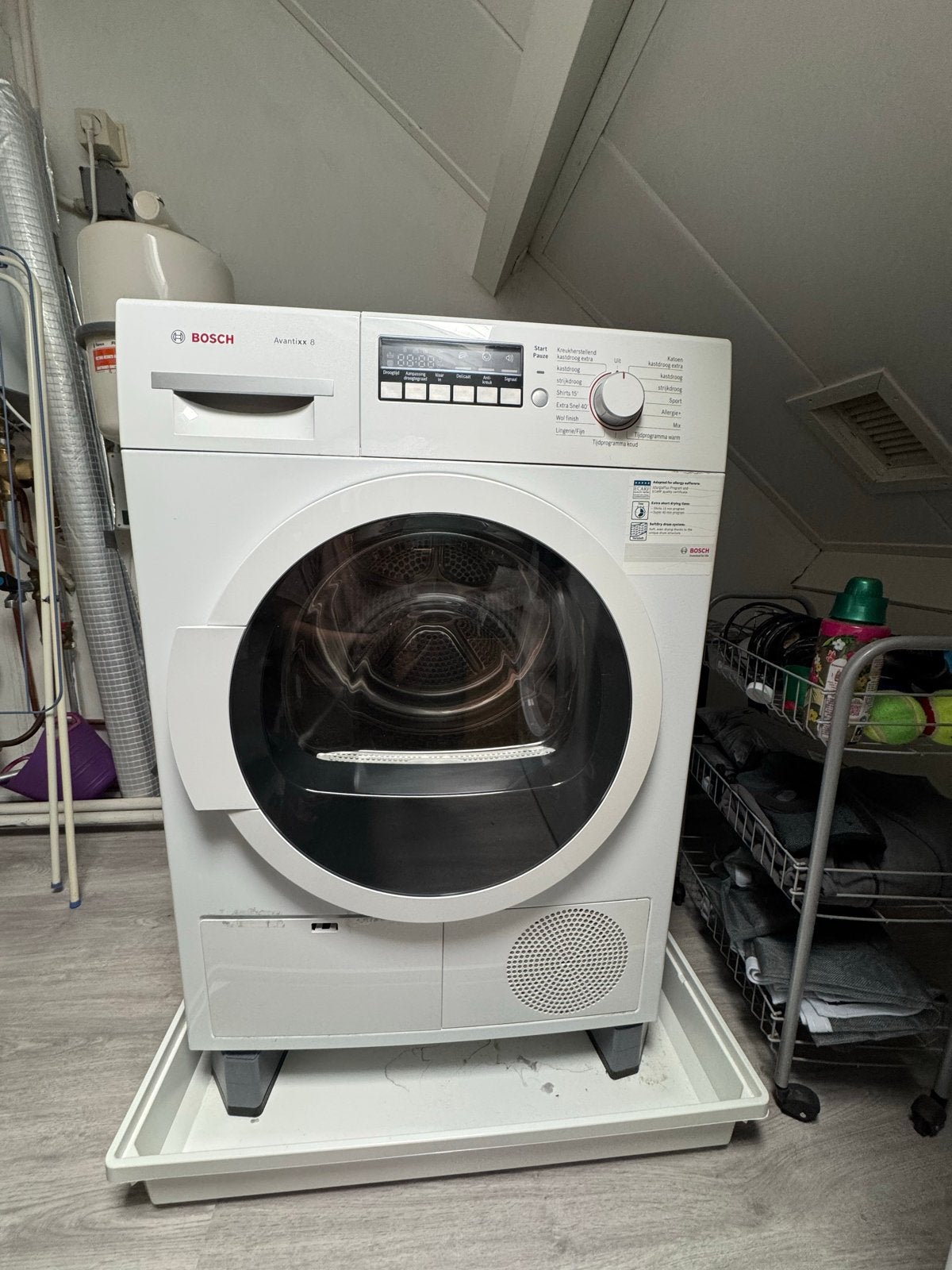 Bosch Avantixx 8 droger - Droogt nog perfect!, Ophalen, Gebruikt, 8 tot 10 kg, Voorlader