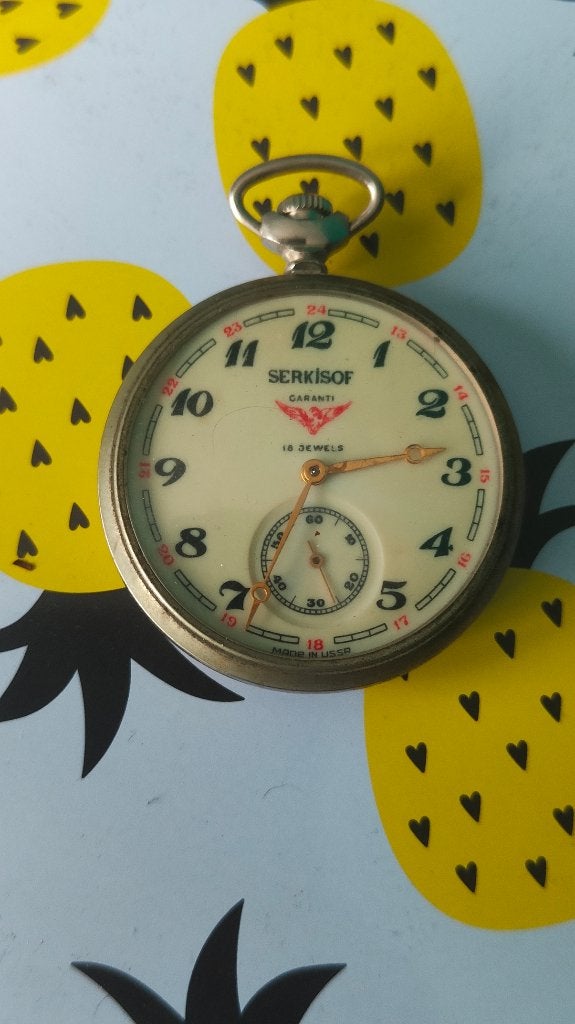 Serkisof -Molnija USSR zakhorloge Turkse spoorwegen, Ophalen of Verzenden