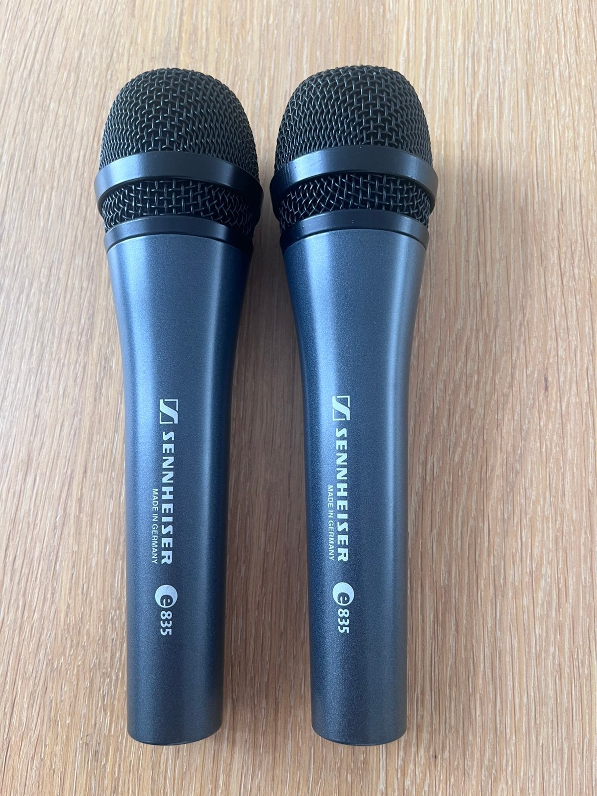 2x sennheiser e835 microfoon, Muziek en Instrumenten, Ophalen of Verzenden, Zo goed als nieuw, Instrumentmicrofoon