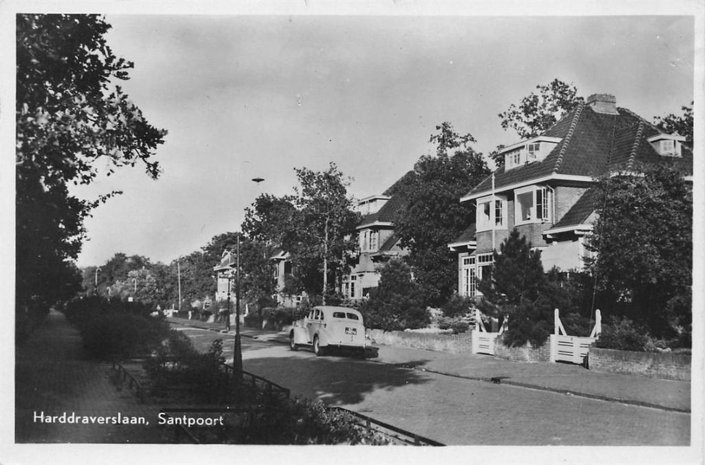 703-084-029 Harddraverslaan Santpoort, Verzenden, Voor 1920, Noord-Holland