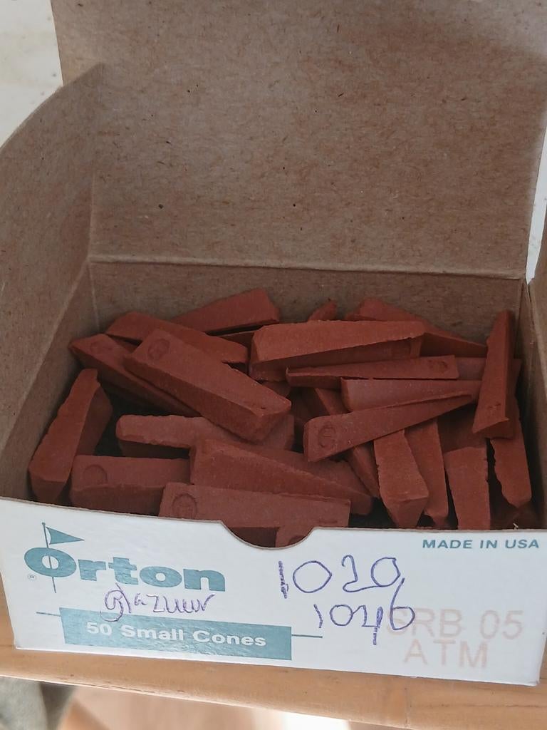 Smeltkegels voor keramiek oven, Hobby en Vrije tijd, Pottenbakken, Ophalen, Nieuw