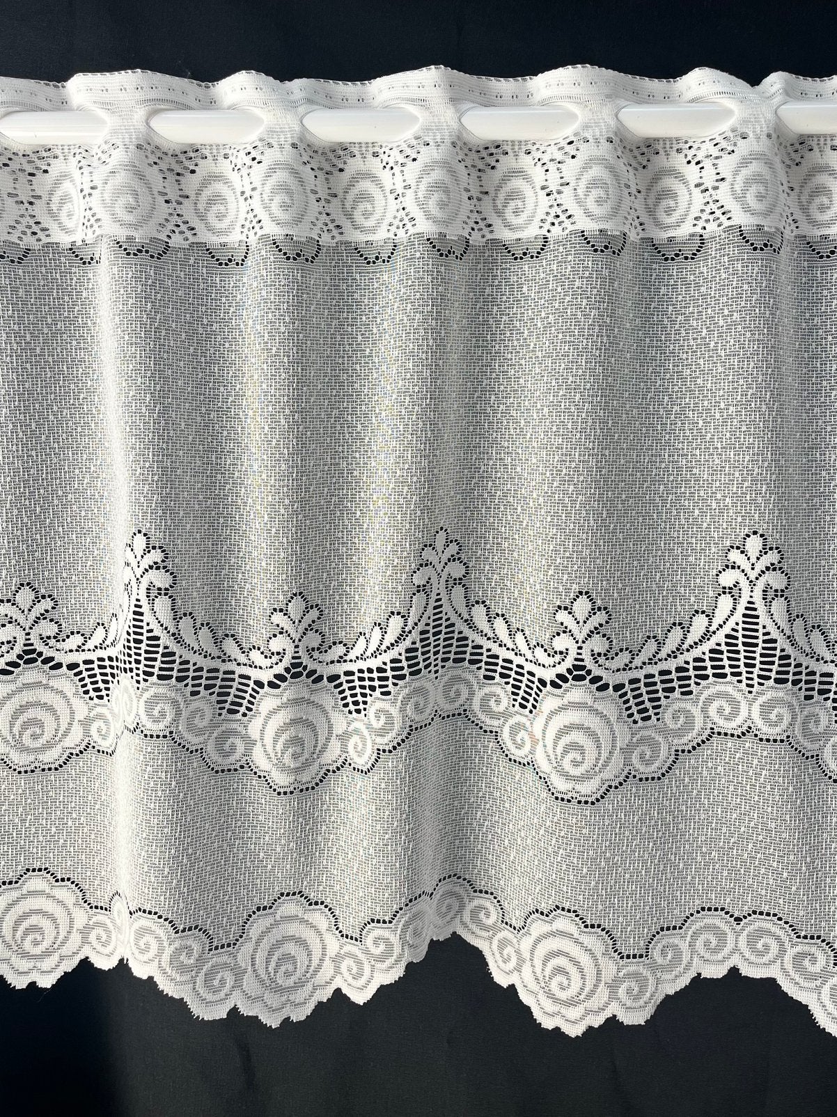 3 meter offwhite valletje 42cm hoog, Nieuw, Ophalen of Verzenden, 200 cm of meer, Minder dan 100 cm