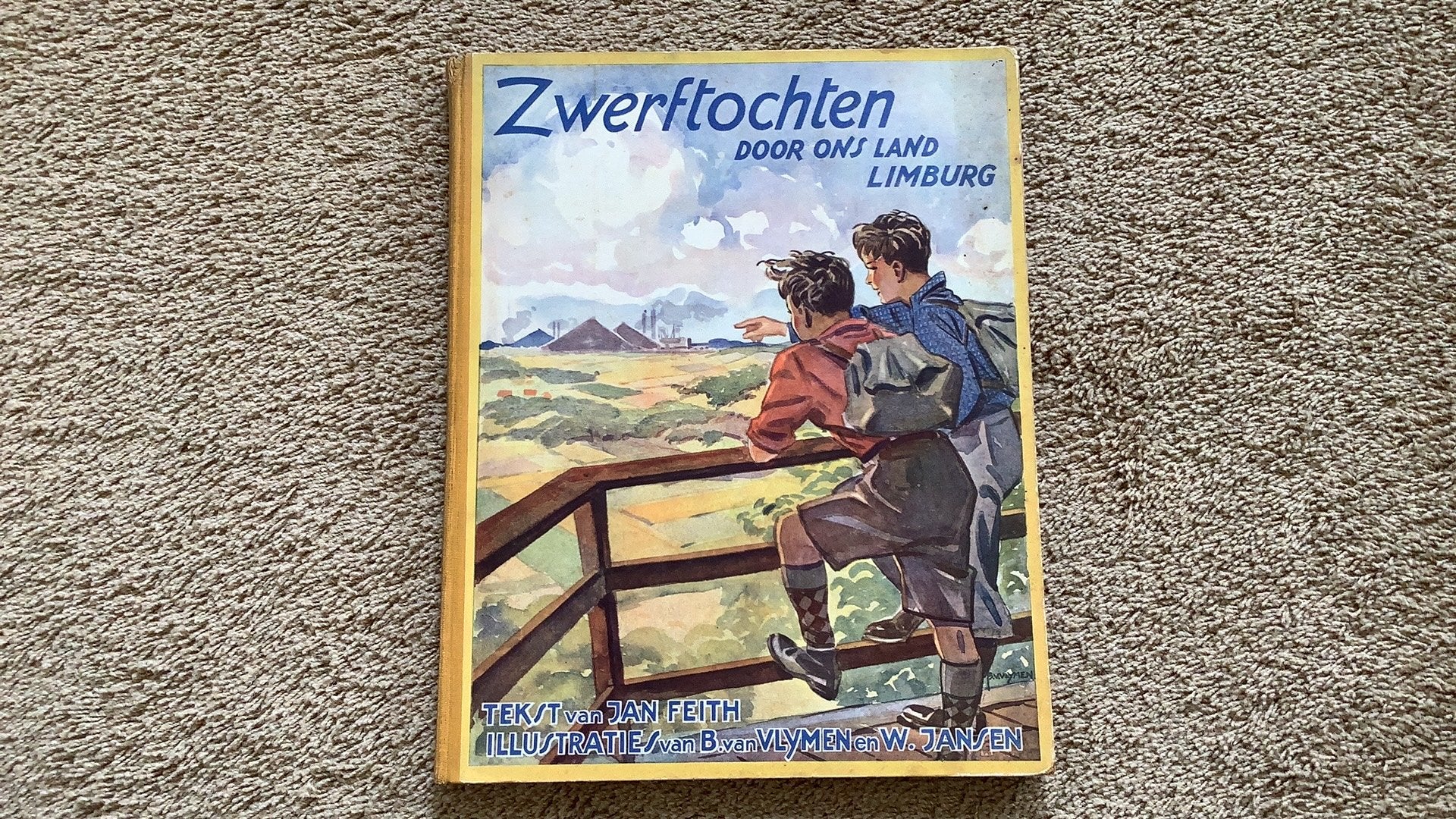 Zwerftochten door ons land, Limburg. 1936. Compleet., Boeken, Prentenboeken en Plaatjesalbums, Ophalen of Verzenden, Gelezen, Plaatjesalbum