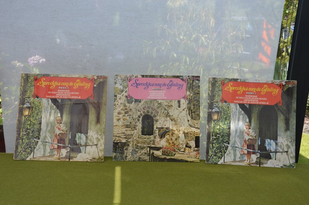 3 oude Efteling LP`s uit jaren 70: Sprookjes van de Efteling, Ophalen of Verzenden, Gebruikt, Gebruiksvoorwerp