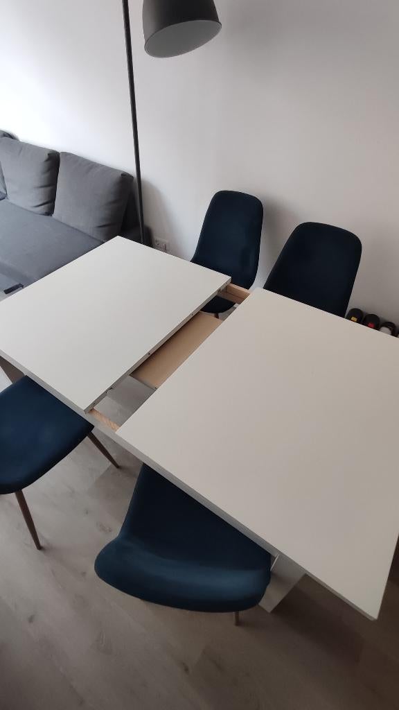 IKEA BJURSTA Extendable Dining Table, Huis en Inrichting, Ophalen, 200 cm of meer, 50 tot 100 cm, Zo goed als nieuw