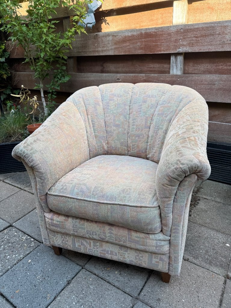 Stoel, fauteuil, Ophalen, Hout, Retro/ klassiek, 75 tot 100 cm