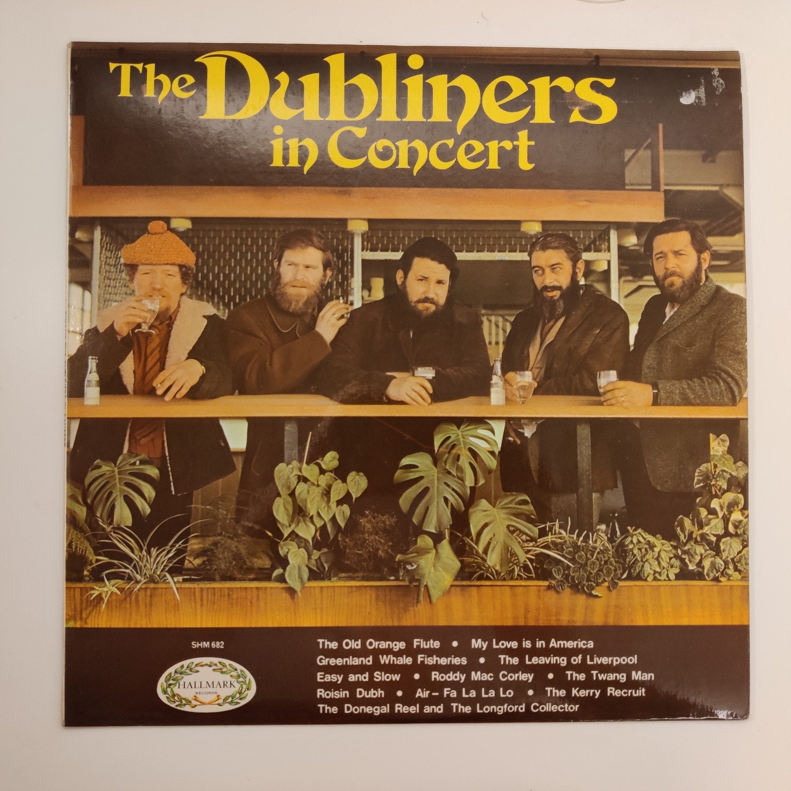 The Dubliners in Concert LP - Folk Vinyl, LP, Gebruikt, Originele persing, Ophalen of Verzenden