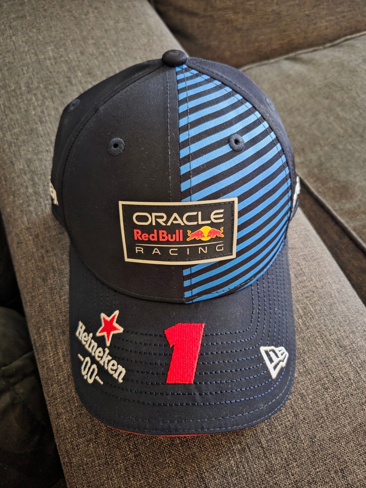 ✅ Max Verstappen petje cap red bull labels, Ophalen, Nieuw