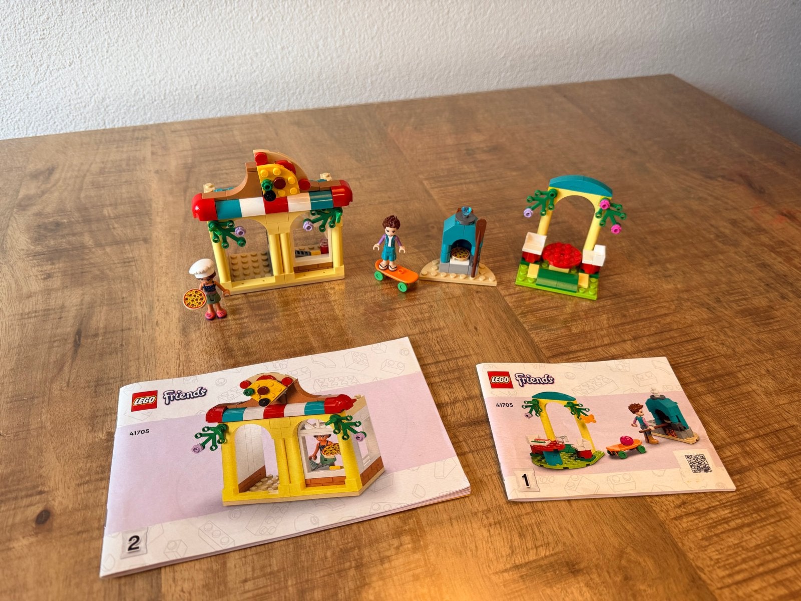 LEGO Friends set 41705 - Pizza restaurant met accessoires, Ophalen of Verzenden, Gebruikt, Overige merken