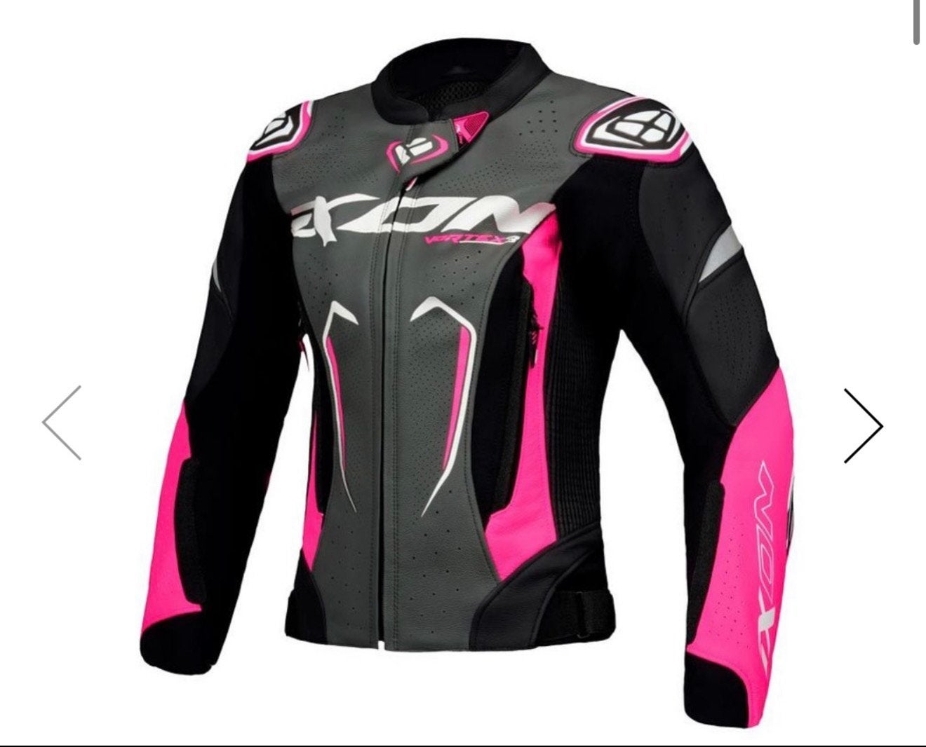 Nieuw IXON Vortex 3 Dames Motorfiets Leren Jas - Maat M, Motoren, Ophalen, Nieuw met kaartje, Dames, Combipak