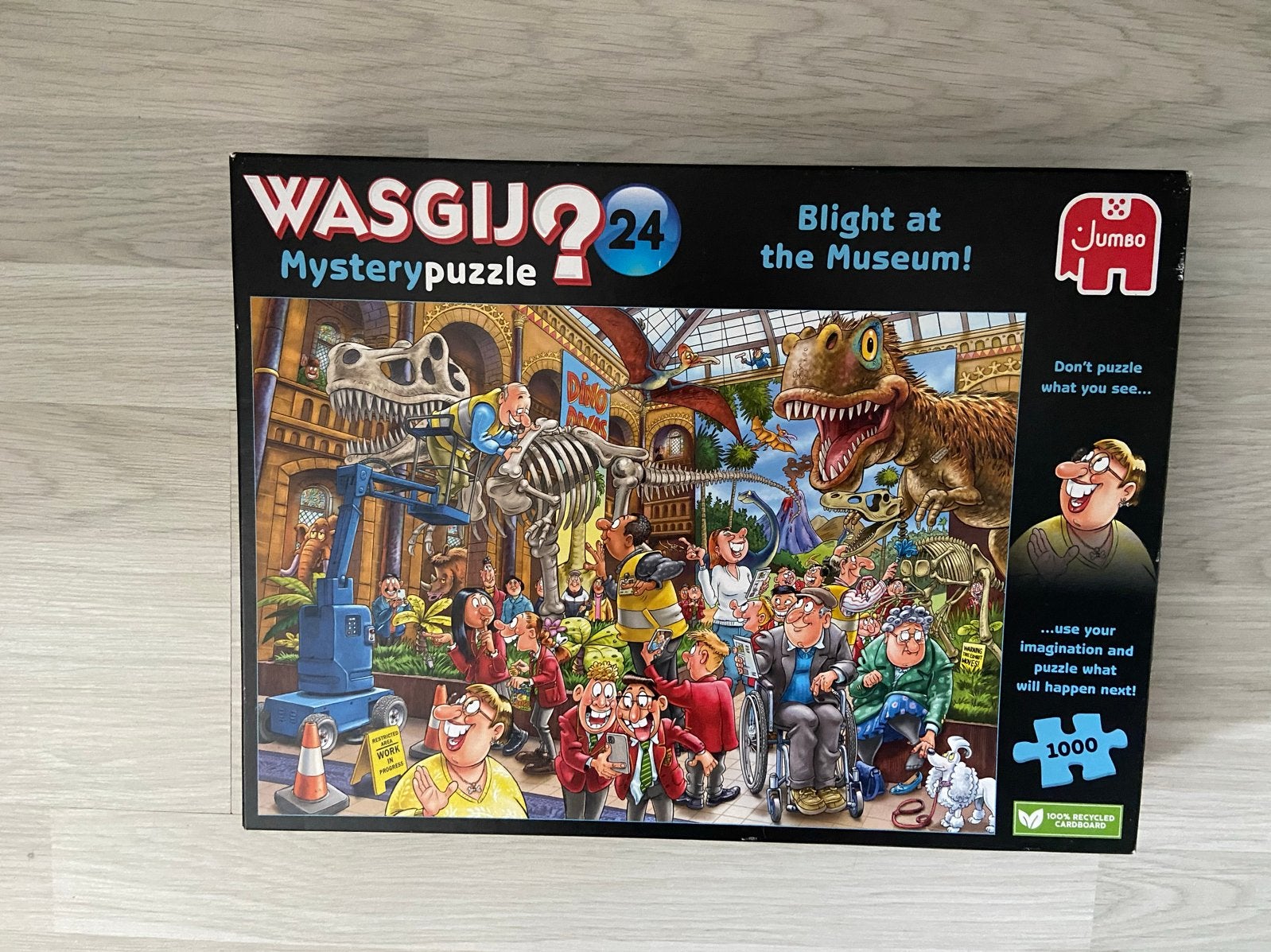 Wasgij Mystery 24: Blight at the Museum! 1000 stukjes, Ophalen of Verzenden, Zo goed als nieuw