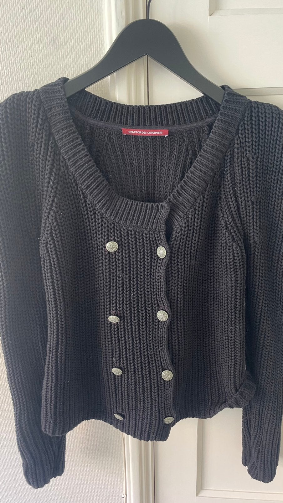 Te koop: dik vest, Comptoir des Comptoir, zwart, S, Ophalen of Verzenden, Zo goed als nieuw, Zwart