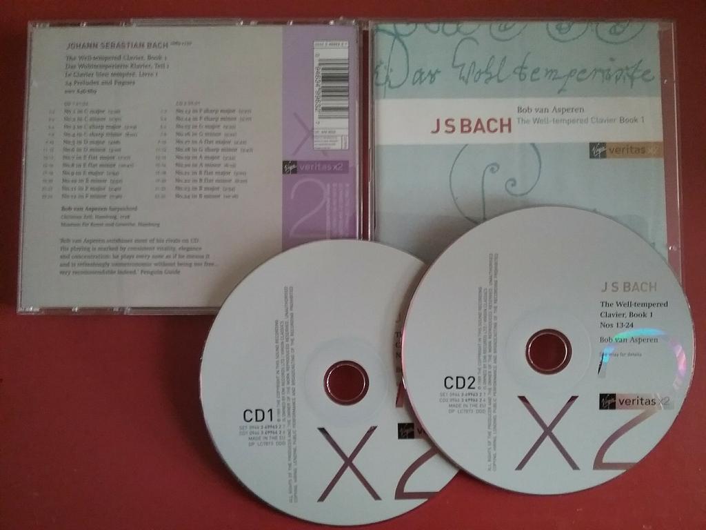Bob van Asperen - Well-tempered clavier (2cd, clavecimbel), Ophalen of Verzenden, Barok, Gebruikt