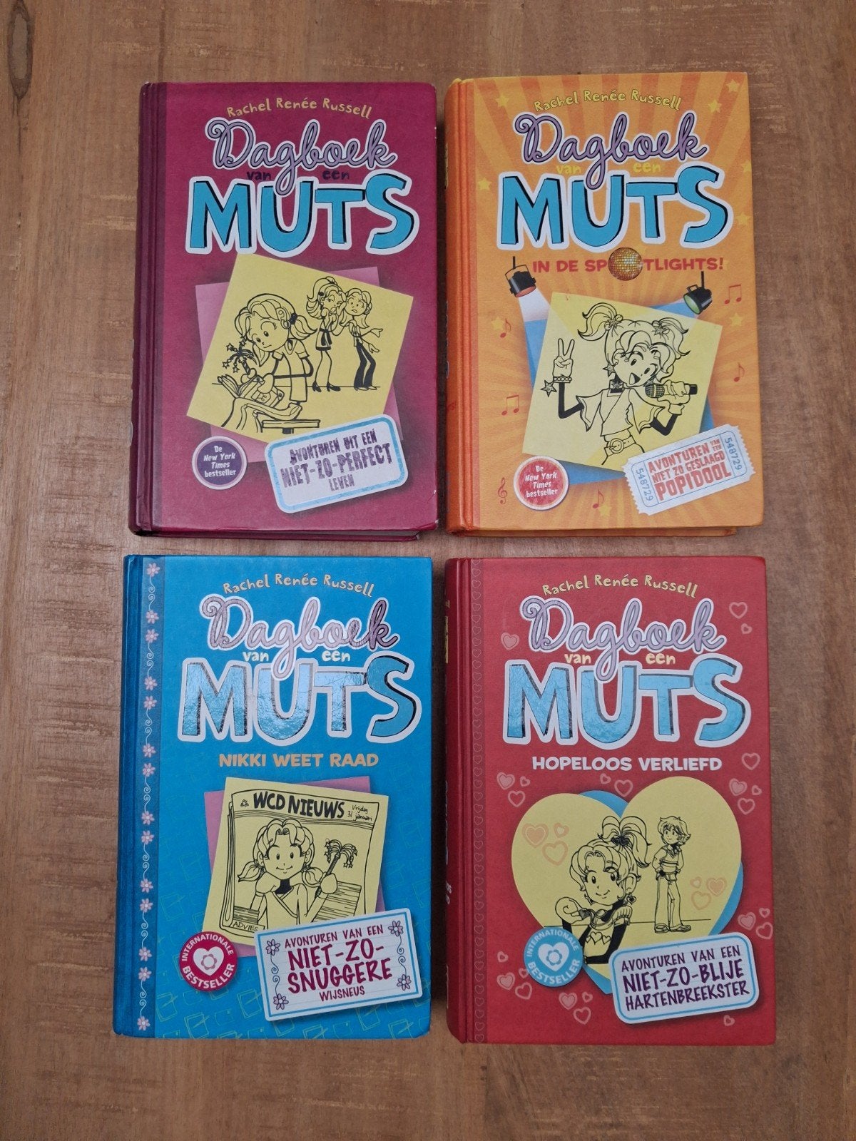 4 x Dagboek van een Muts, Boeken, Ophalen of Verzenden, Zo goed als nieuw