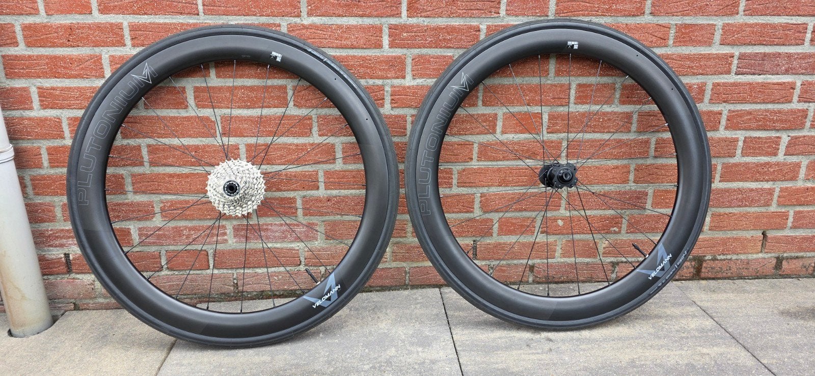 Velomann Plutonium 50 mm Carbon Wielset, Velomann, Zo goed als nieuw, Racefiets, Carbon