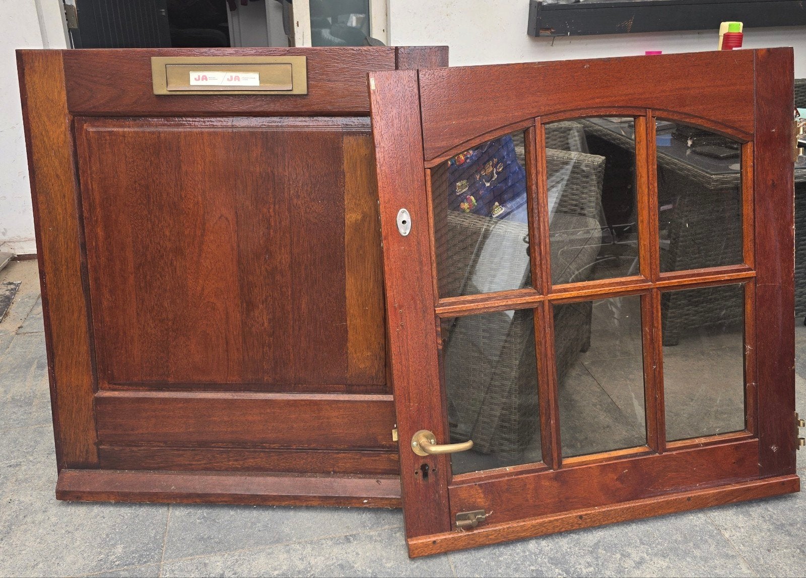 Hardhouten boerderijdeur / staldeur / landelijke deur, Ophalen of Verzenden
