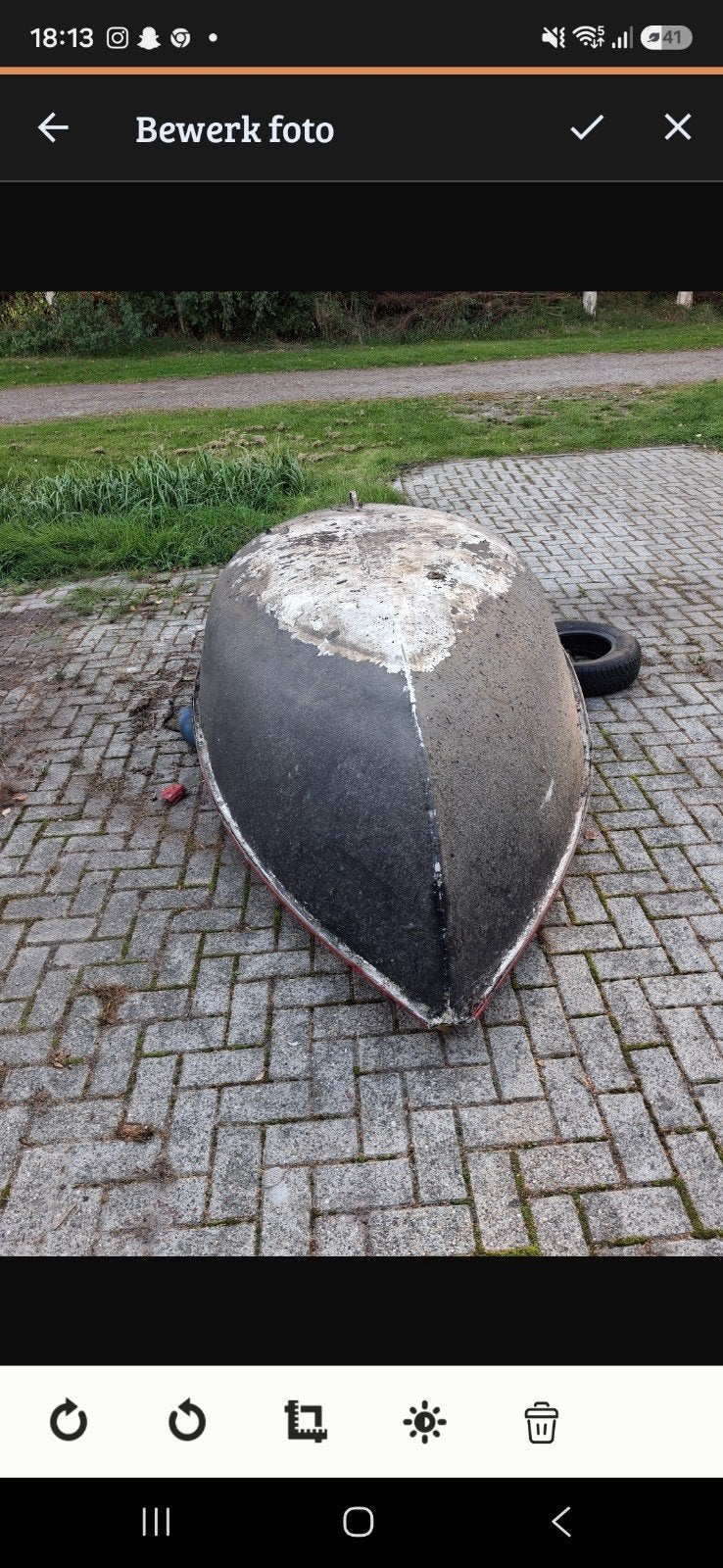 gratis boot, Fietsen en Brommers, Ophalen, Gebruikt, Overige typen, Overige merken