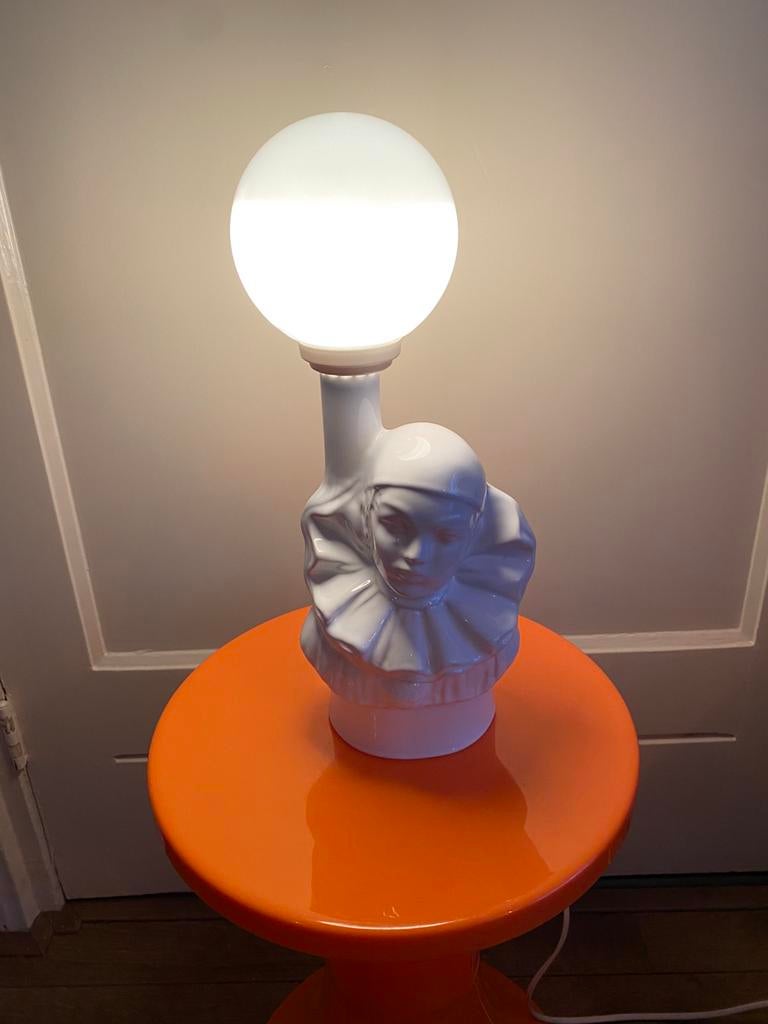 Vintage Pierrot Lamp, Ophalen of Verzenden, Zo goed als nieuw, Minder dan 50 cm