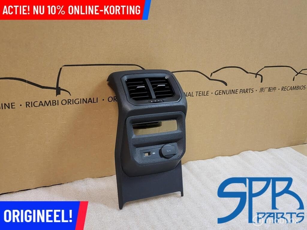 VW TIGUAN VENTILATIEROOSTER MIDDENCONSOLE LUCHTROOSTER 16-24, Gebruikt, VOLKSWAGEN, Volkswagen, Ophalen of Verzenden