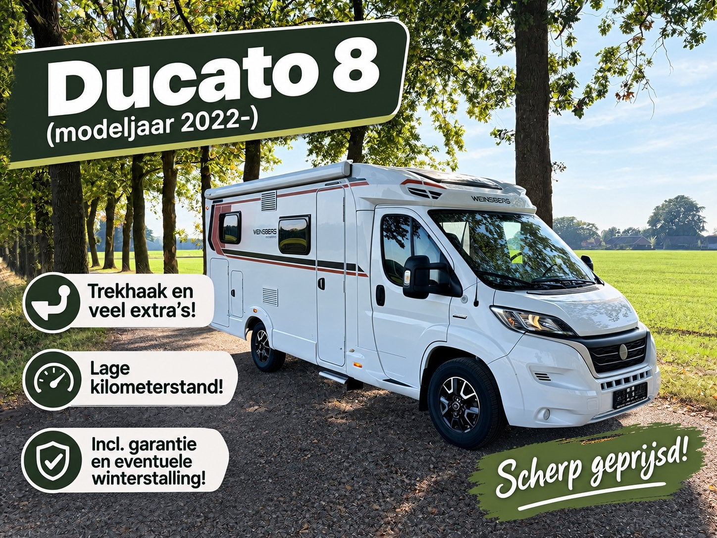 Weinsberg Pepper CaraCompact 600MEG | Nieuwe model, Ducato 8, Caravans en Kamperen, Weinsberg, Fiat, Tot en met 3, Particulier