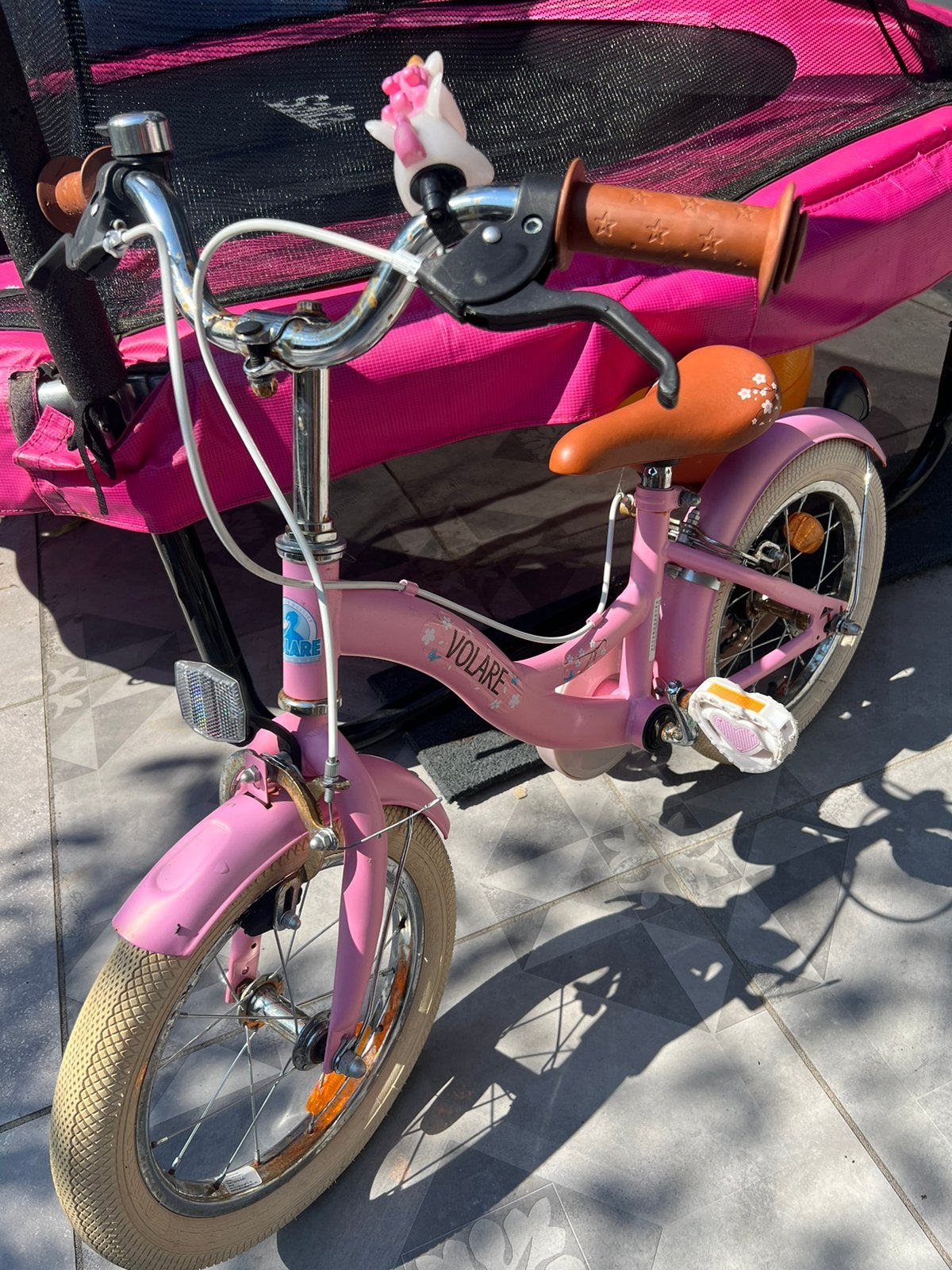 Volare kinderfietsje, Ophalen, Gebruikt, Schijfrem, Minder dan 16 inch