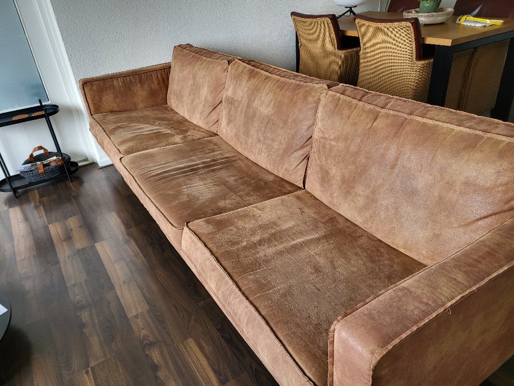 Bankstel, Huis en Inrichting, Ophalen, 250 tot 300 cm, Gebruikt, 75 tot 100 cm