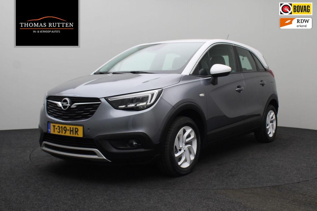 Opel Crossland X 1.2 Turbo Innovation 2017 | Airco | Cruise, Auto's, Gebruikt, 1199 cc, 49 €/maand, Bedrijf
