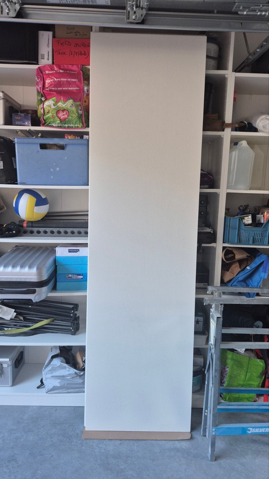 Witte spaanplaat panelen op maat (216.5x60cm & 218.2x61cm), Ophalen, Nieuw