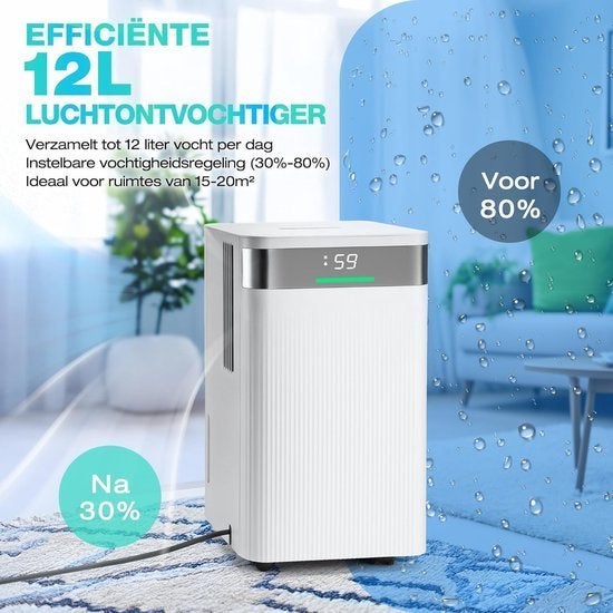 Luchtontvochtiger – Ontvochtiger – Dehumidifier, Corvance B.V., Verzenden, Nieuw, Corvancebol@gmail.com