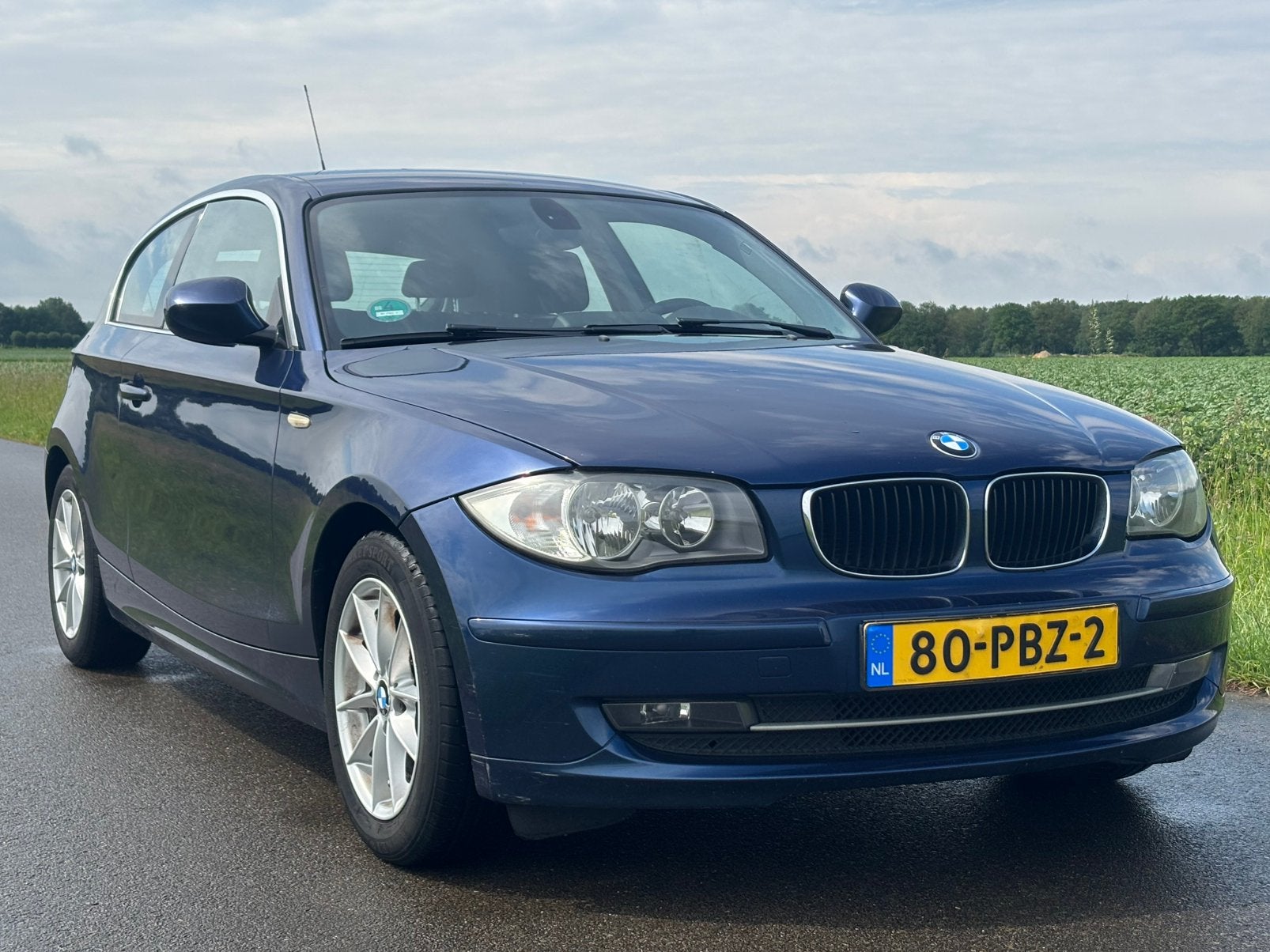 BMW 1-Serie 2.0 118I 3DR 2010 Blauw, Auto's, 1-Serie, Euro 5, 1995 cc, Blauw
