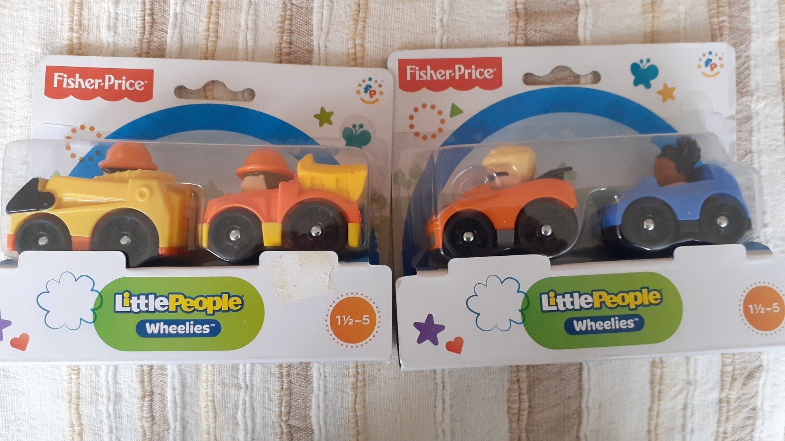 Fisher-Price Little People Wheelies Voertuigen Set, Kinderen en Baby's, Speelgoed | Fisher-Price, Ophalen of Verzenden