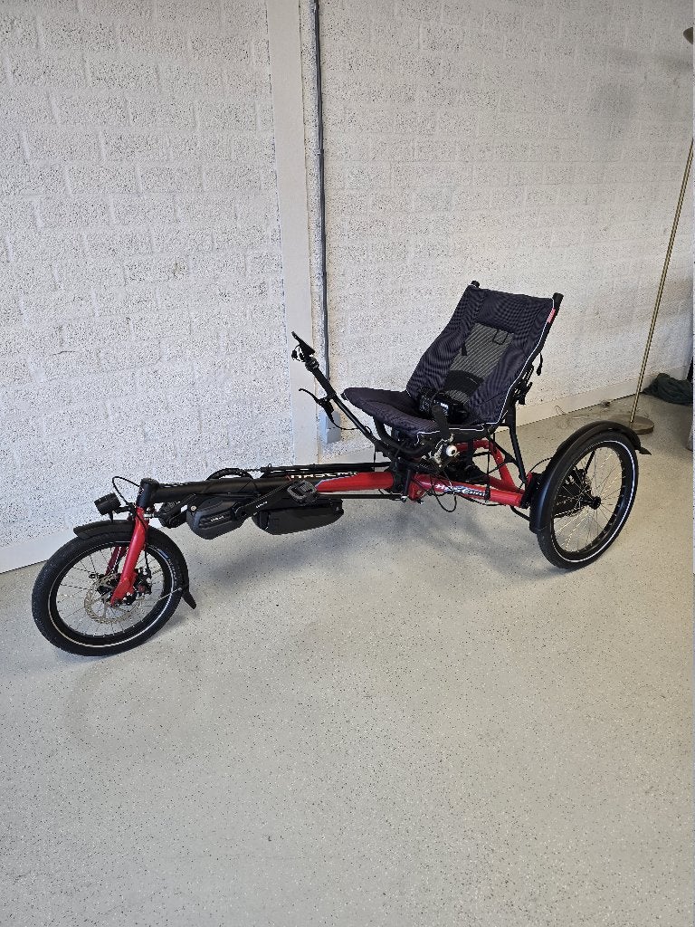 Hase Lepus driewielfiets (Shimano E6100 & DI2) 1382 km, Fietsen en Brommers, Hase, Hase, Ophalen of Verzenden, Zo goed als nieuw