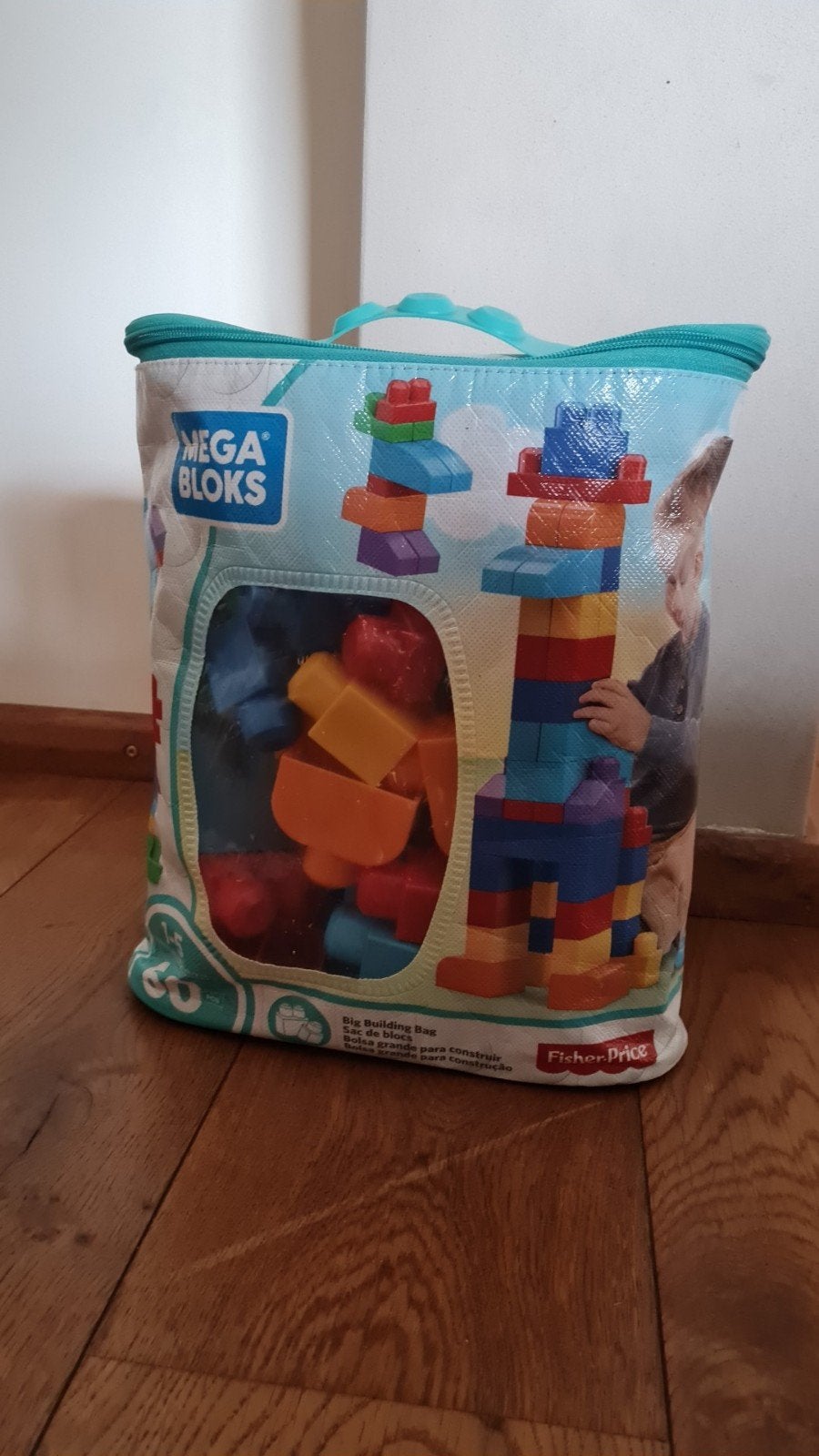 Mega Bloks Big Building Bag - Grote Bouwzak, Ophalen, Zo goed als nieuw