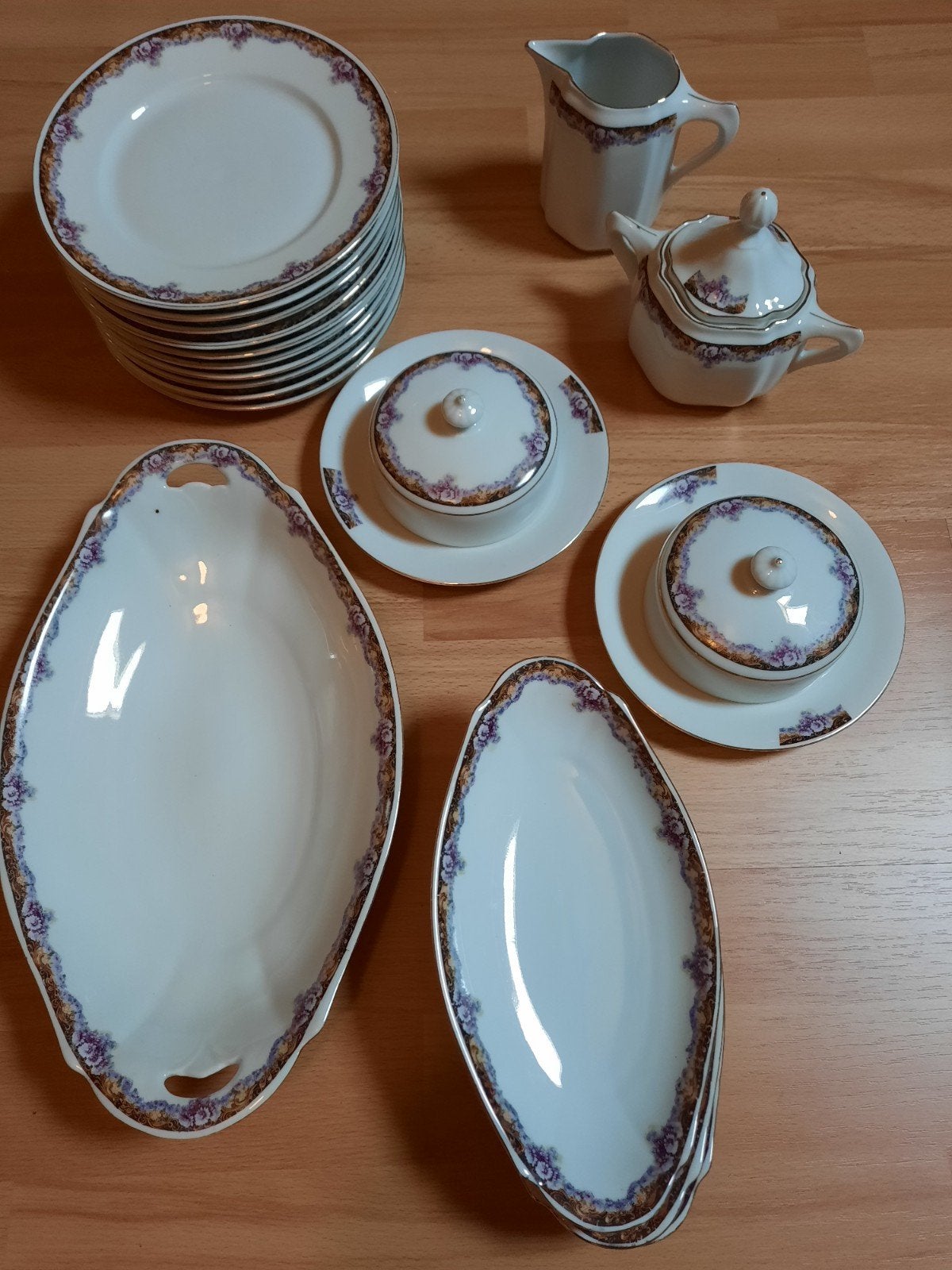 Servies Semi Astoria Bayern, Ophalen, Overige stijlen