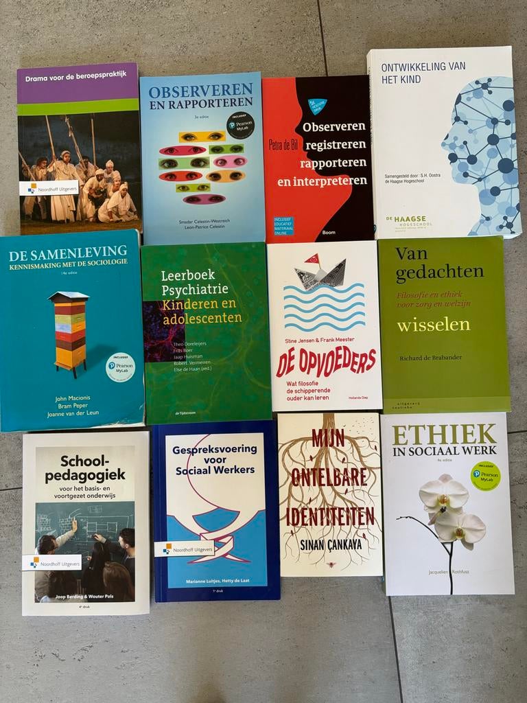 Hbo Pedagogiek Schoolboeken - Diverse Titels, Ophalen of Verzenden, Zo goed als nieuw, Overige niveaus, Overige vakken
