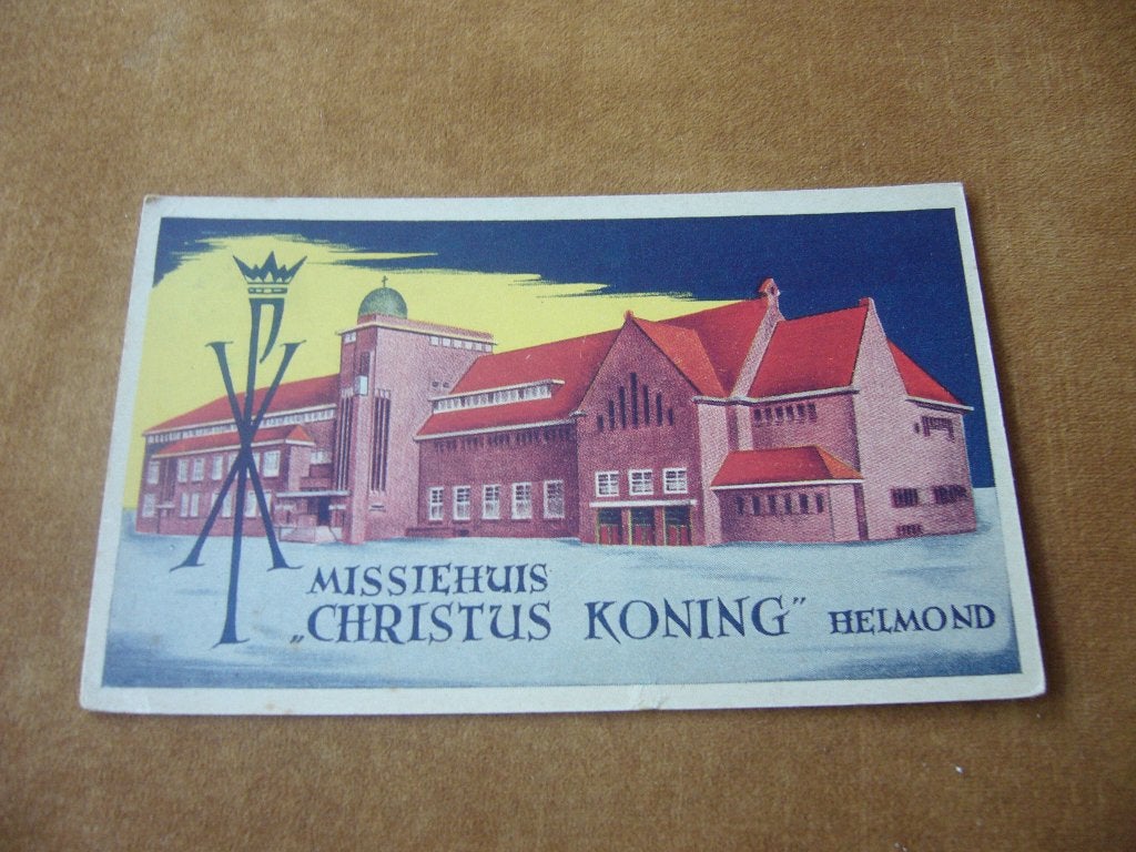 HELMOND  =  MISSIEHUIS CHRISTUS KONING   1948, Ophalen of Verzenden, 1940 tot 1960, Gelopen, Noord-Brabant