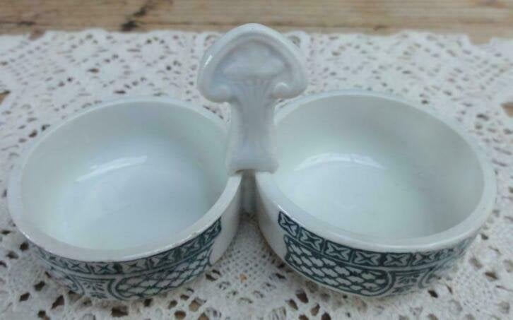 Brocante peper en zoutstel, Ophalen of Verzenden