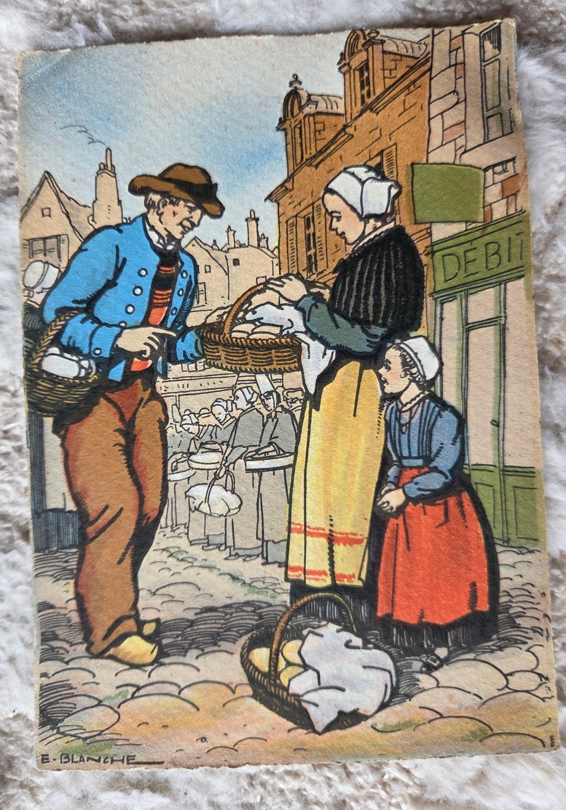 Oude Franse Ansichtkaart - La Bretagne, Regio Audierne, Verzenden, Voor 1920, Ongelopen, Overige thema's