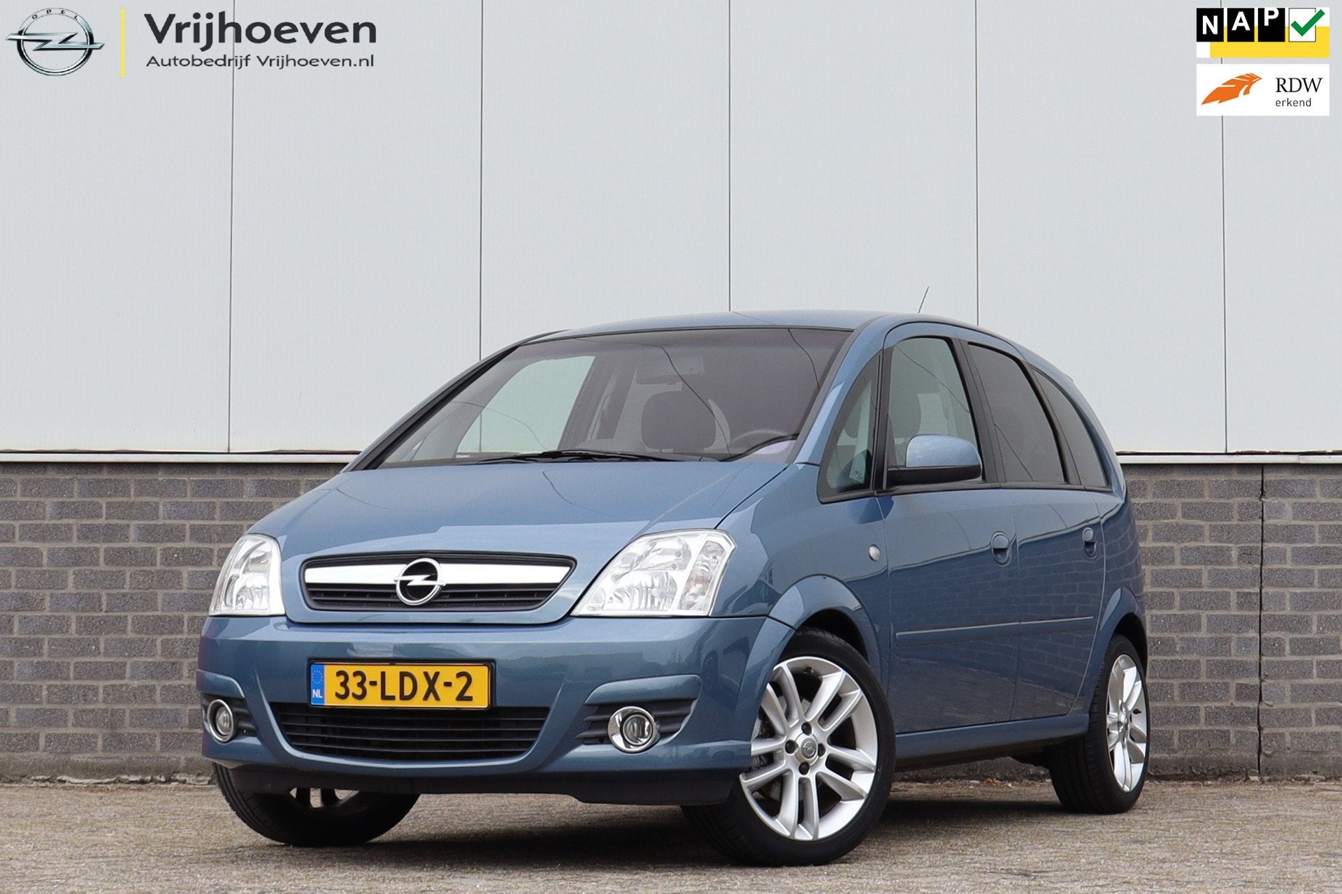 Opel Meriva 1.6-16V Cosmo Navi, Auto's, Voorwielaandrijving, Dealer onderhouden, 15 km/l, Gebruikt