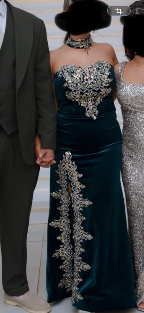 Traditionele jurk Bindalli, Kleding | Dames, Trouwjurk, Ophalen of Verzenden, Groen, Onbekend
