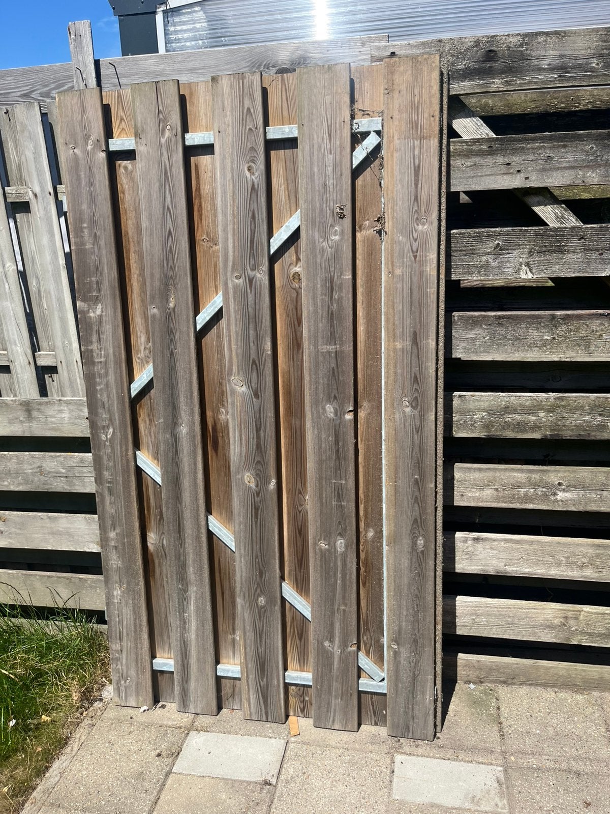 Tuin poort, Ophalen, Gebruikt