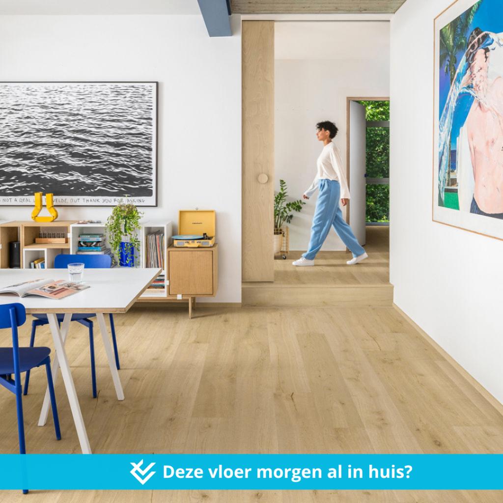 Quick-Step laminaat direct leverbaar – geen levertijd, Ophalen, 50 tot 150 cm, Nieuw, 10 m² of meer