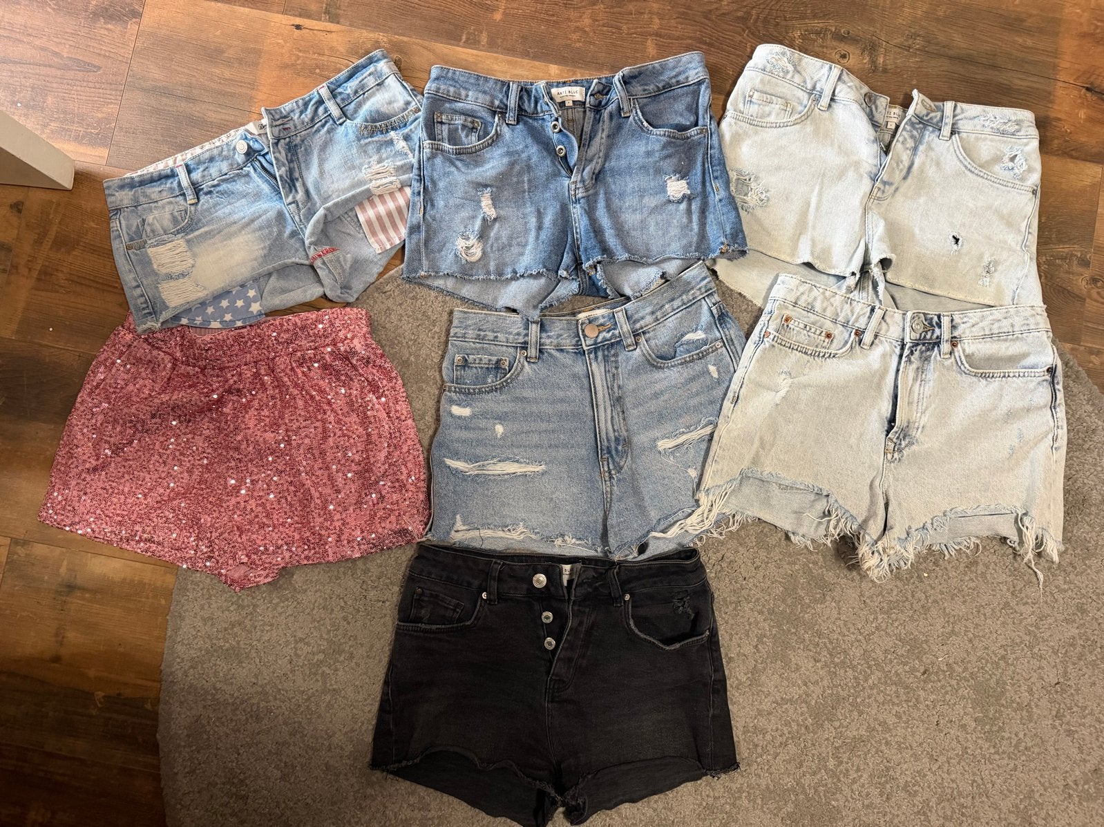 Diverse korte broeken (shorts) - Maat S, Meerkleurig, Ophalen of Verzenden, Maat 36 (S), Gedragen
